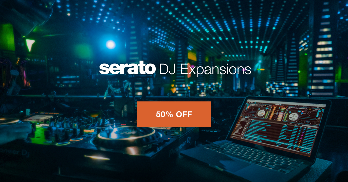 Serato DJ Expansions各種半額セールがスタート！期間限定スペシャルオファーです！