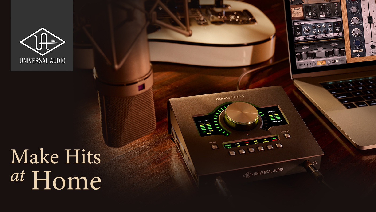 *Universal Audio Apollo Twin + Arrow "Make Hits at Home" プロモーションスタート！ |*メーカー|*品番|*本体販売価格（税抜）| |Universal Audio|Aroww|[!58,000!円!]| |Universal Audio|AP […]