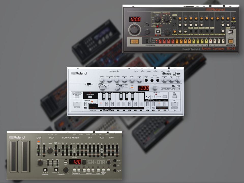 皆様こんにちは！ドクターTです。 **Roland Boutique TR-08、TB-03、SH-A01、3機種の再発売が決定しました！！ [!!発売中!!] Roland Boutiqueシリーズとは、2014年にローランドの名機JUPITER-8、JUNO-106、JX-3Pの3機種を、デジタ […]