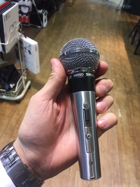 【美品】SHURE シュアー ボーカル用マイク 565SD-LC