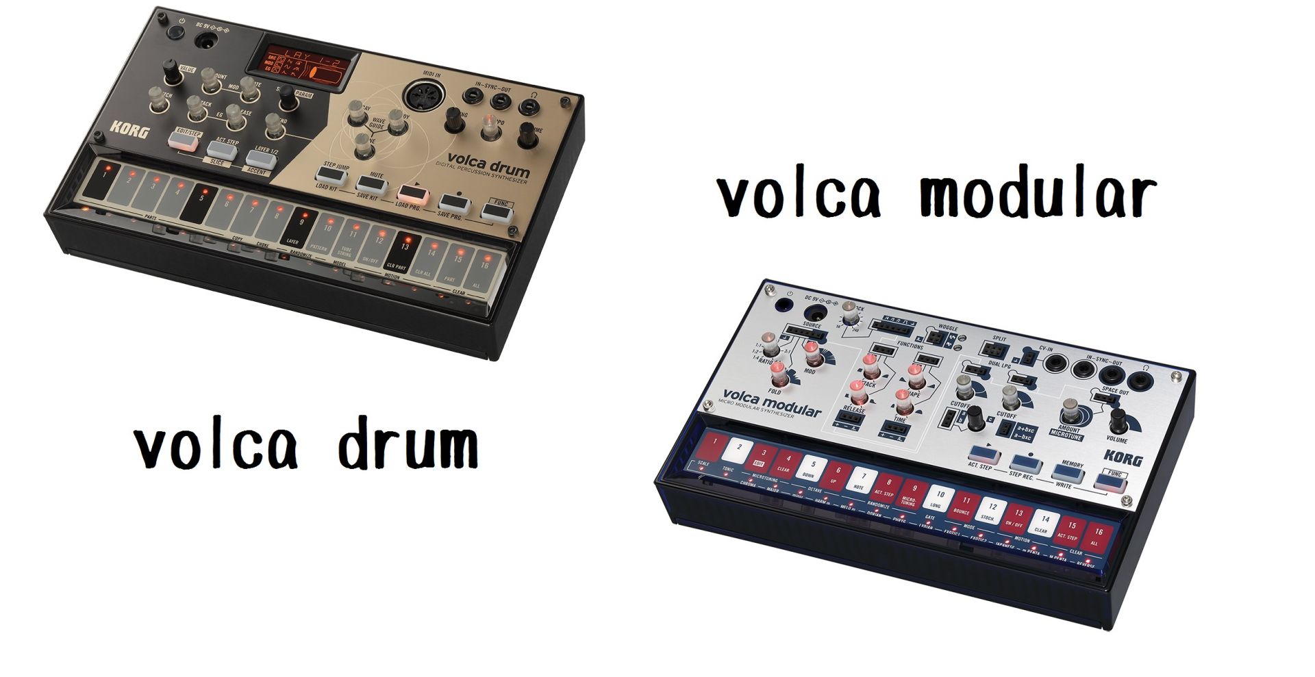大人気のKORG Volcaシリーズに新たなラインナップが追加！Volca