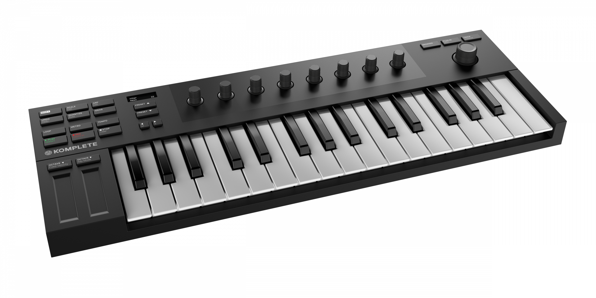 *Native Instrumentsより初のミニ鍵盤仕様のUSB-MIDIキーボード『KOMPLETE KONTROL M32』が発売開始！展示開始しました！ |*メーカー|*品番|*販売予定価格(税込)|*発売日| |Native Instruments|KOMPLETE KONTROL M32 […]