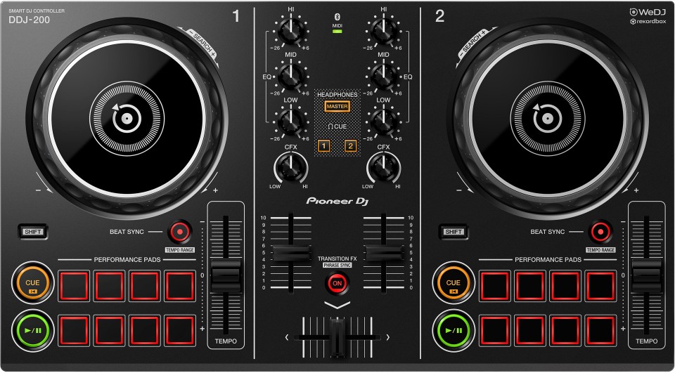 PioneerDJ DDJ-200が発売開始！スマートフォン＆Bluetoothでワイアレス ...