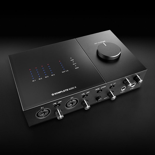 Native Instrumentsの最新オーディオインターフェイスKOMPLETE Audio6 ...
