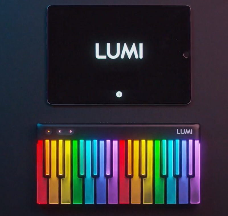 ROLI LUMI MIDIキーボード 光るキーボード 動作品 ロリ ルミ