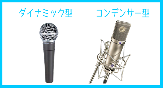 意外と知らないマイクの基本知識 用途別の選び方 徹底解説 名古屋パルコ店 店舗情報 島村楽器