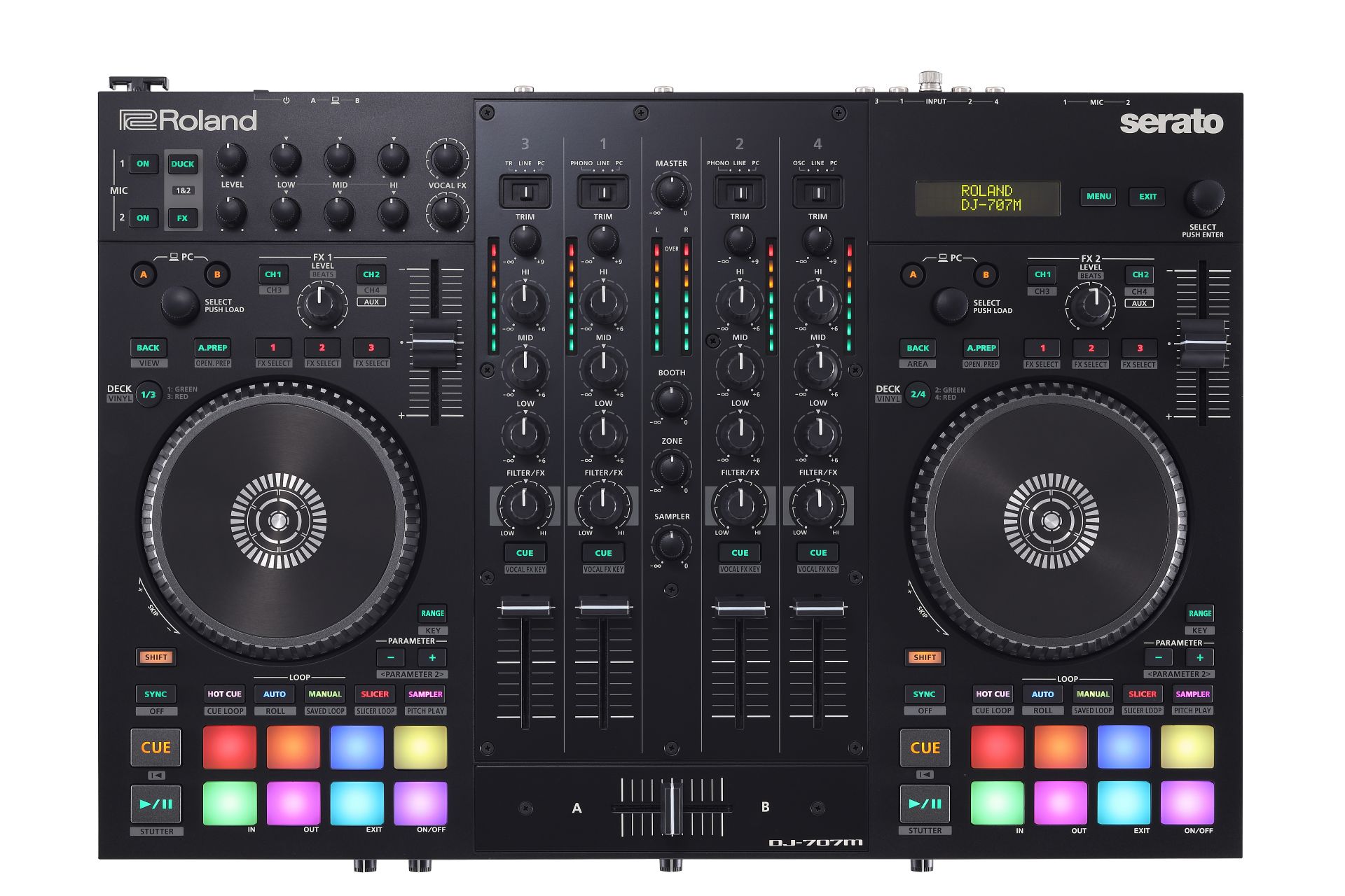 【8/31新発売！】パワフルな機能性と優れた可搬性をバランスよく実現！Serato DJコントローラーの最新モデルDJ-707M！展示あります！