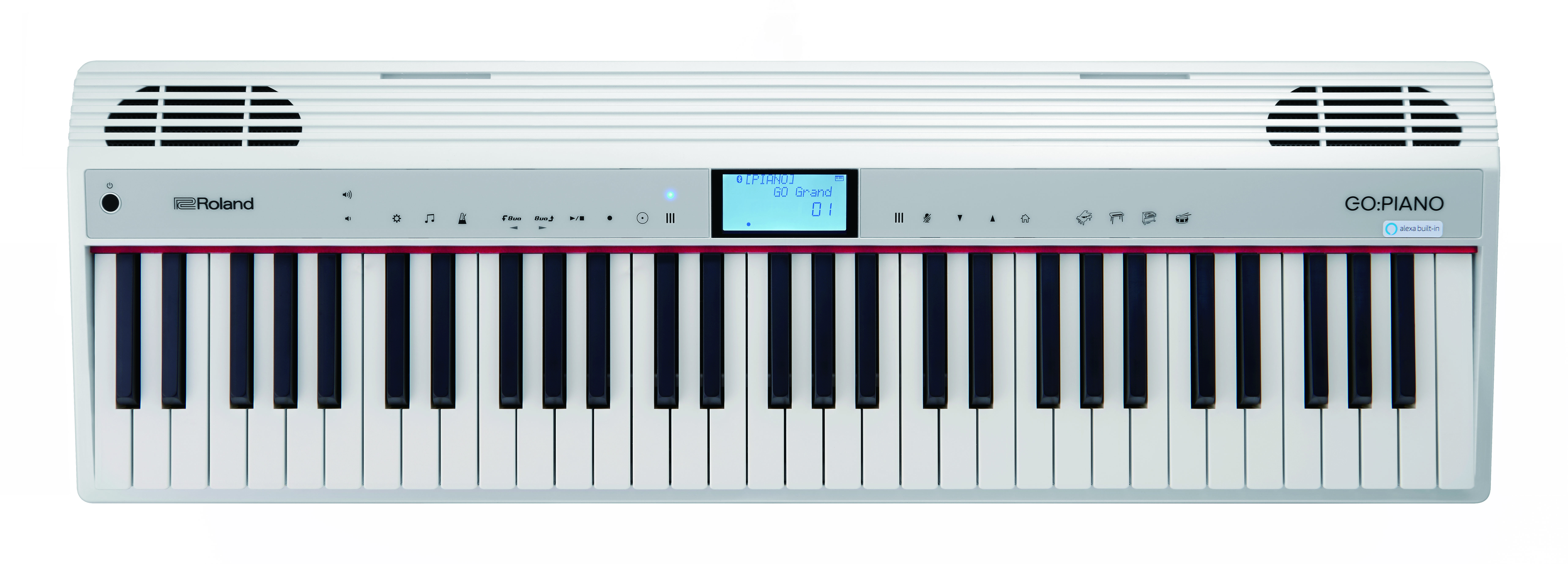 「アレクサ、ゴーピアノでメトロノーム鳴らして！」GO:PIANO with Alexa Built-in展示準備中！