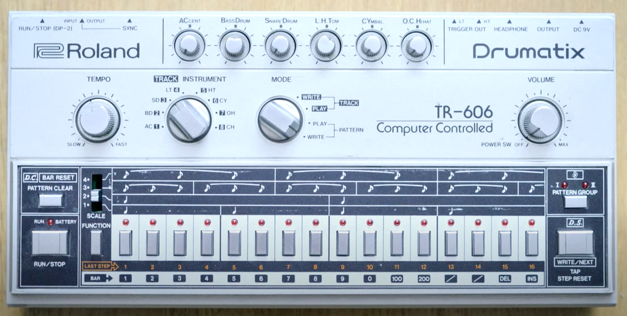 TR-606 リズムマシン