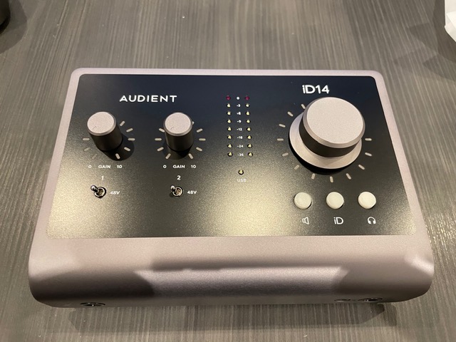 Audient社から新たなオーディオインターフェイスiD4mkⅡ / iD14 mkⅡが Audient社から新たなオーディオインターフェイスiD4mkⅡ / iD14 mkⅡが