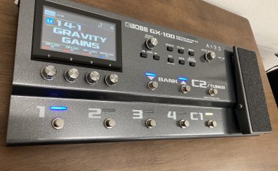 【BOSS GX-100】高品位なサウンドと高い汎用性を備えた モダンでスマートなマルチ・エフェクターご予約受付中！