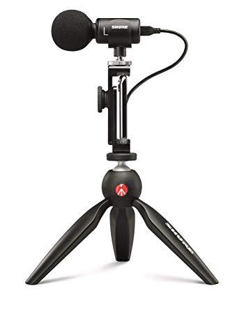 USBマイクロフォンShure MV88+DIG-VIDKIT【Video Kit】