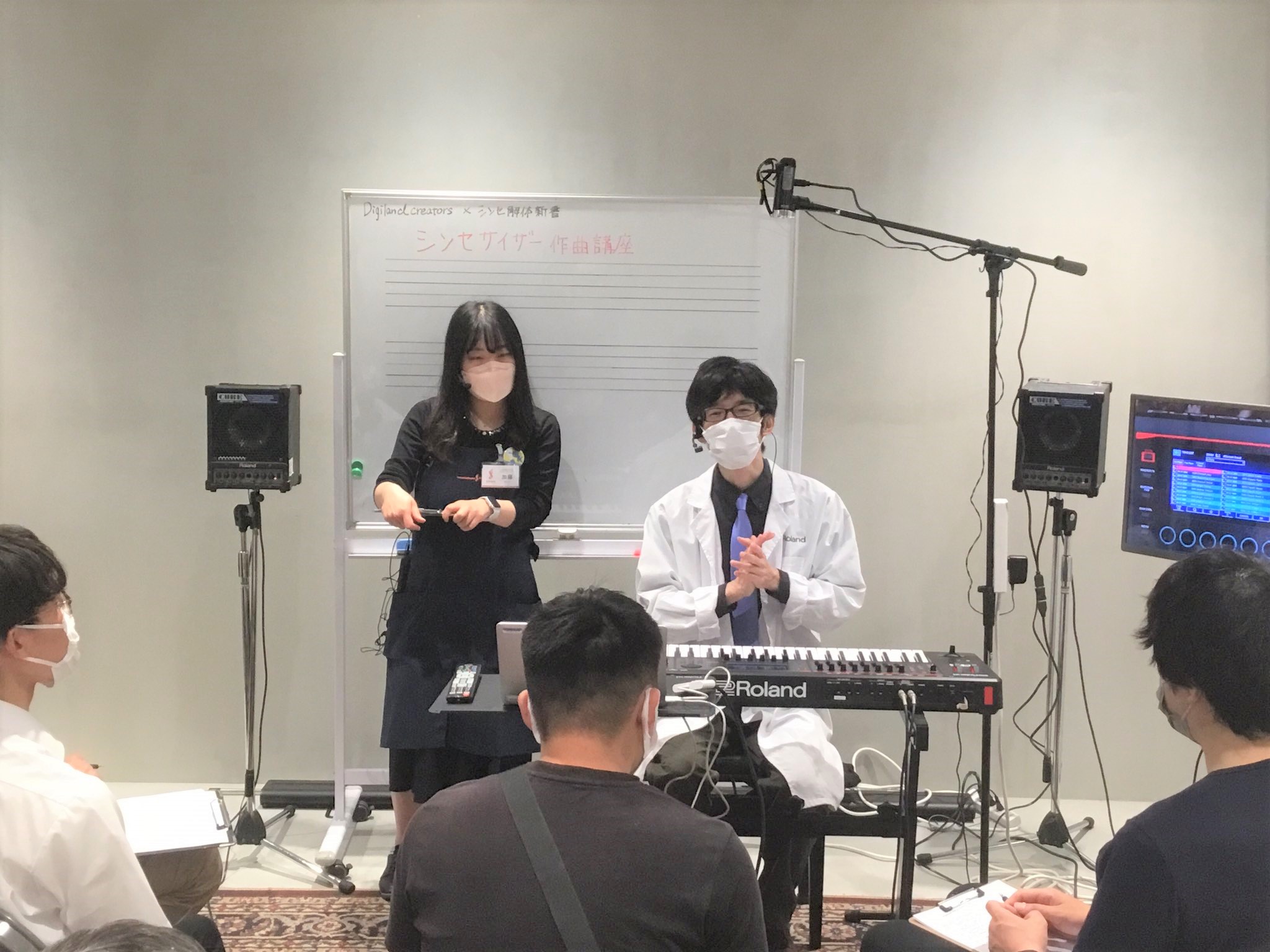 皆様こんにちは！プラネットスタッフのドクターT＆デジクリ担当加藤です！ 先月島村楽器名古屋パルコ店にて開催された、 Digiland CREATORS×ドクターTのシンセ解体新書！特別コラボ！ 「シンセサイザー作曲講座」ご参加いただいた皆様！誠にありがとうございました！ 少し当日の様子を振り返ってみ […]