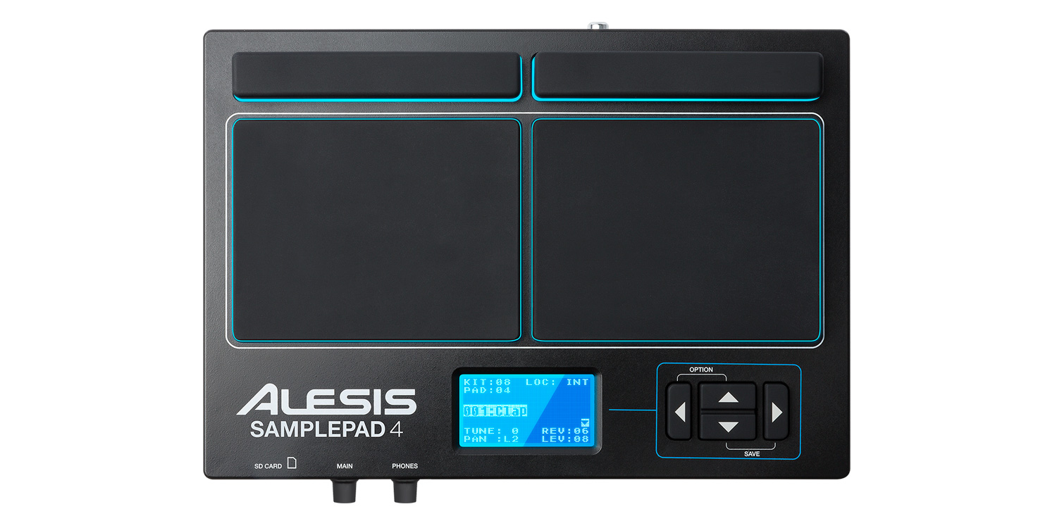 サンプリングパッドAlesis SAMPLEPAD 4