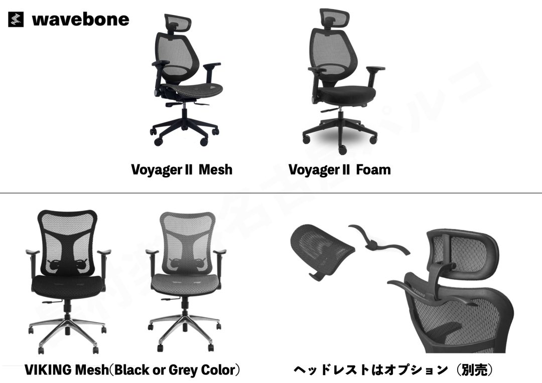 ベースWAVEBONE Viking ヘッドレスト付き