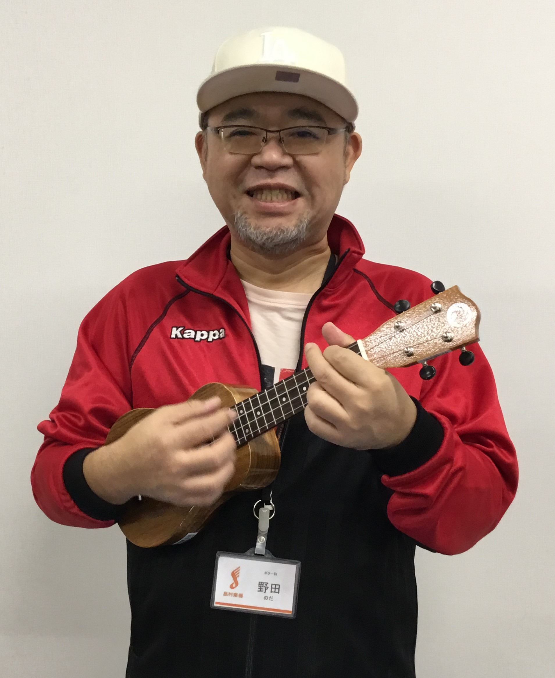 ギター・ウクレレ教室(水)　講師野田 秀剛（のだ しゅうご）先生