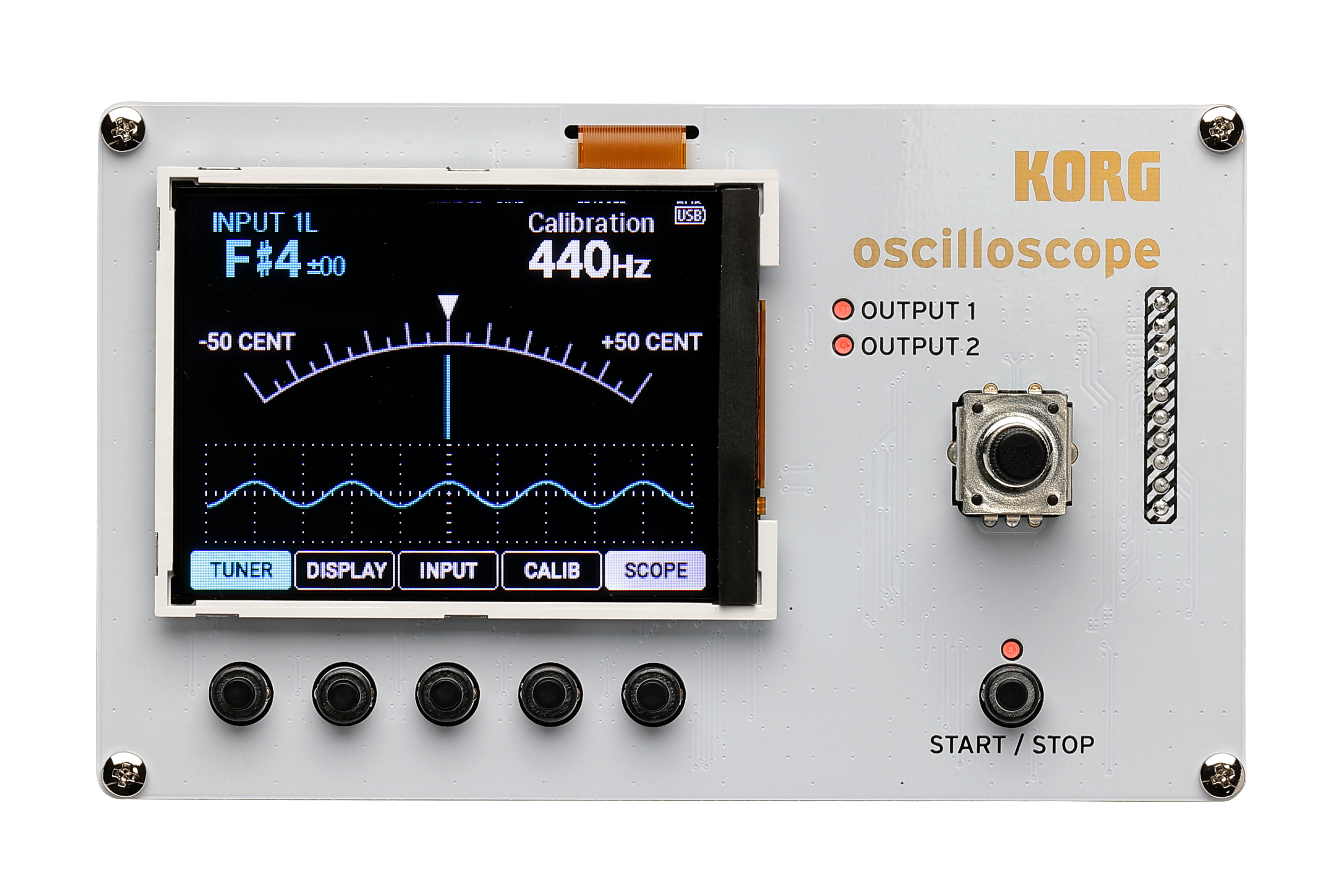 大好評のオシロスコープKORG Nu:tekt NTS-2 oscilloscope kitが