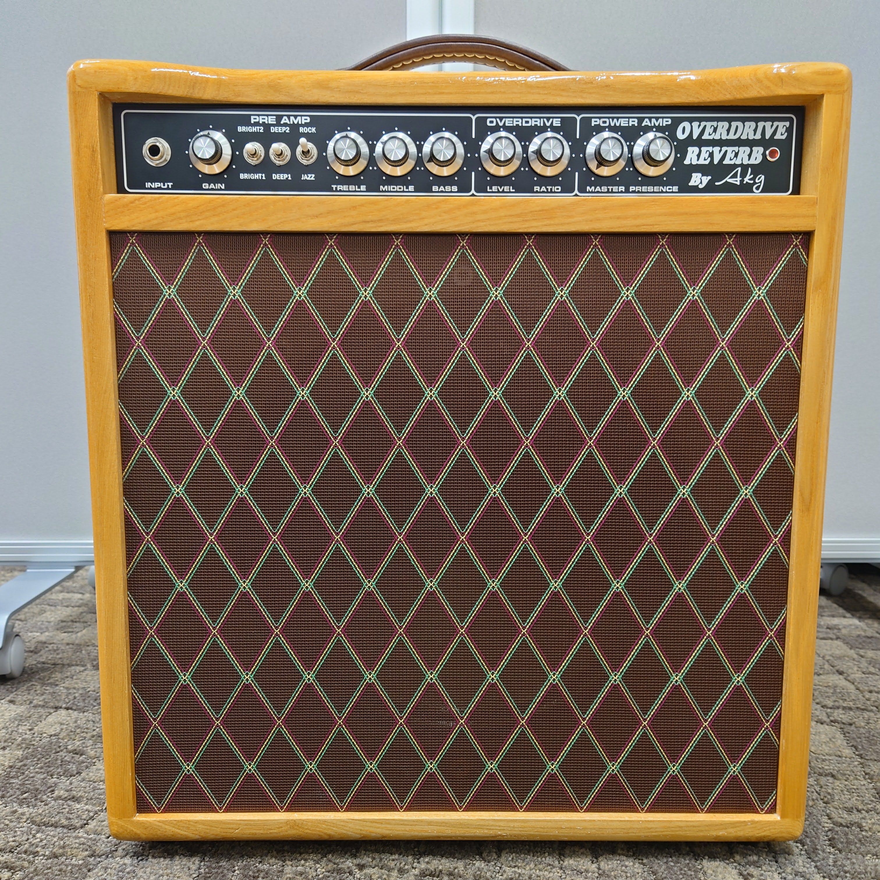 アッテネーター付きダンブル系真空管アンプOverDriveReverb 22-Att Combo 112 WoodCase Ash 【Origin】