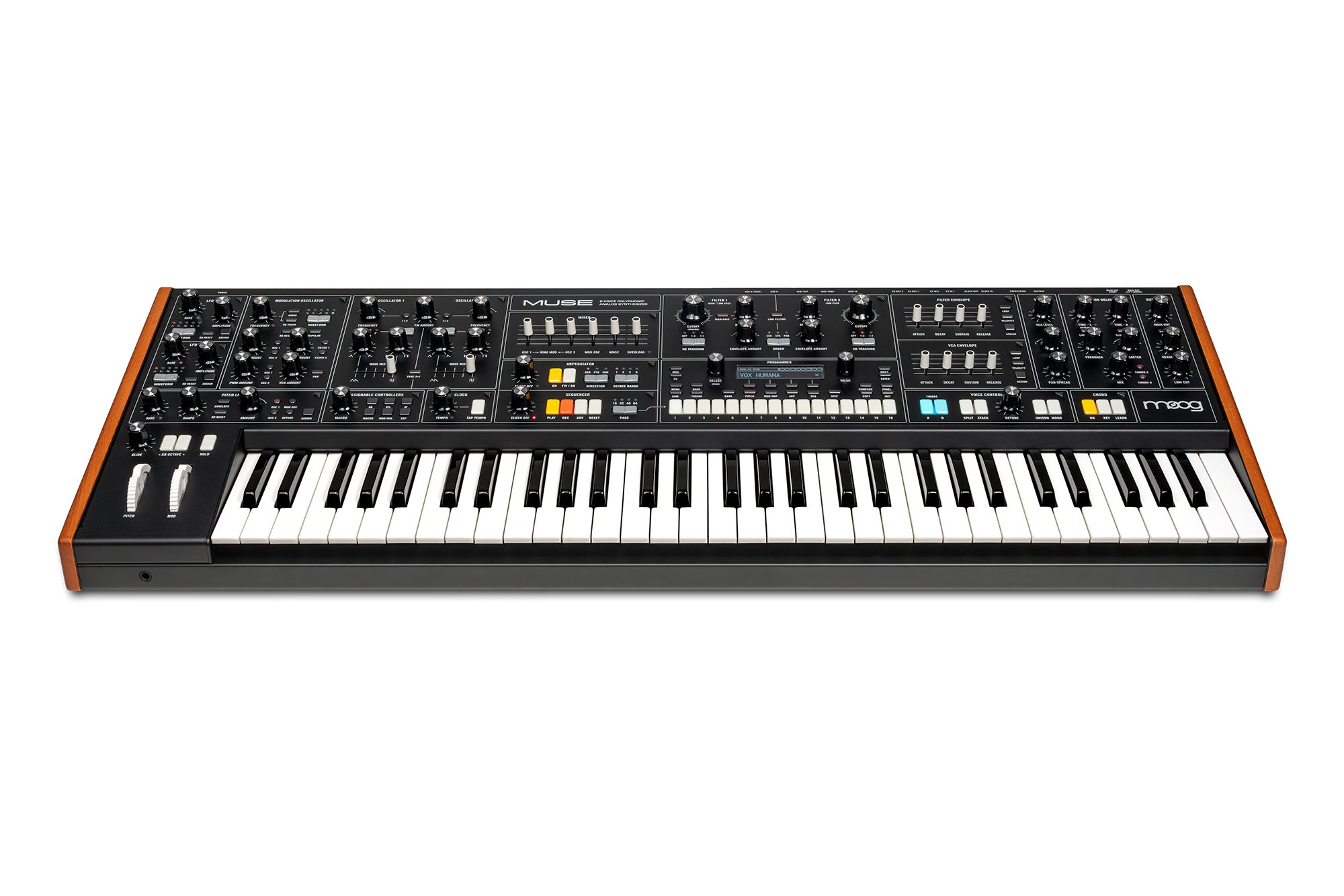 8 ボイス・アナログ・バイティンブラル・ポリフォニック・シンセサイザーMOOG Muse