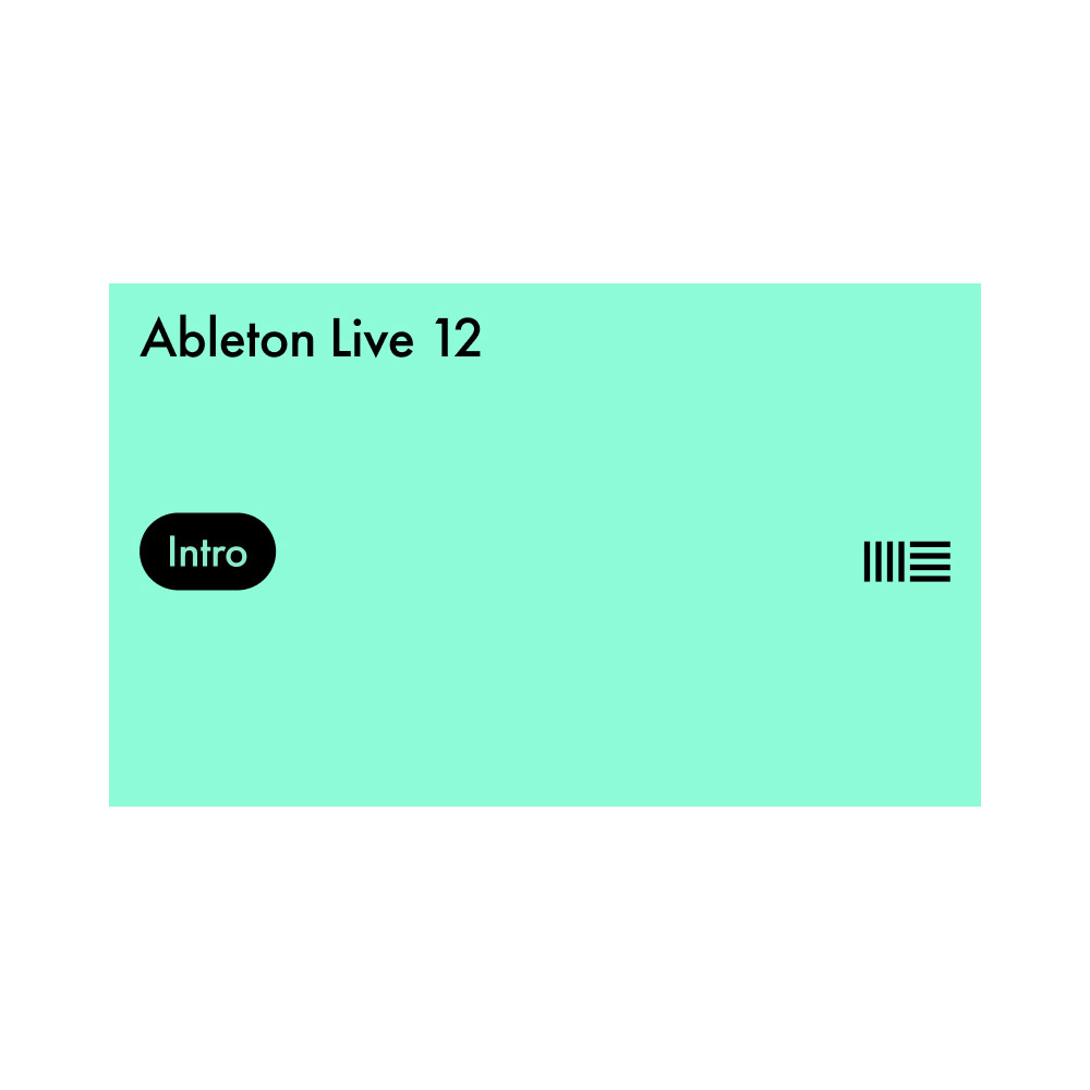 DAWソフトAbleton Live 12 Intro