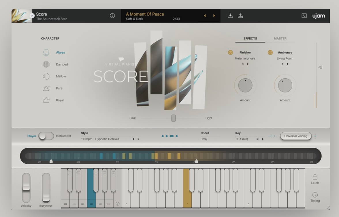 ソフトウェア音源Virtual Pianist SCORE