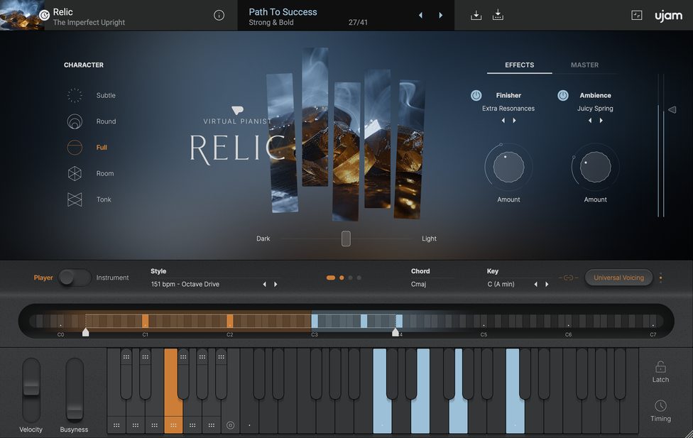 ソフトウェア音源Virtual Pianist RELIC