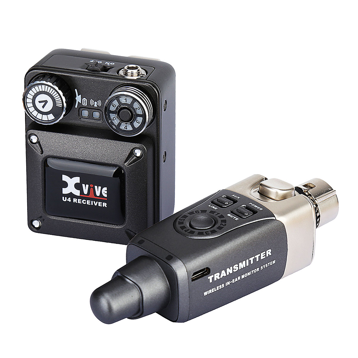 インイヤーモニターシステム送受信機セットXvive XV-U4