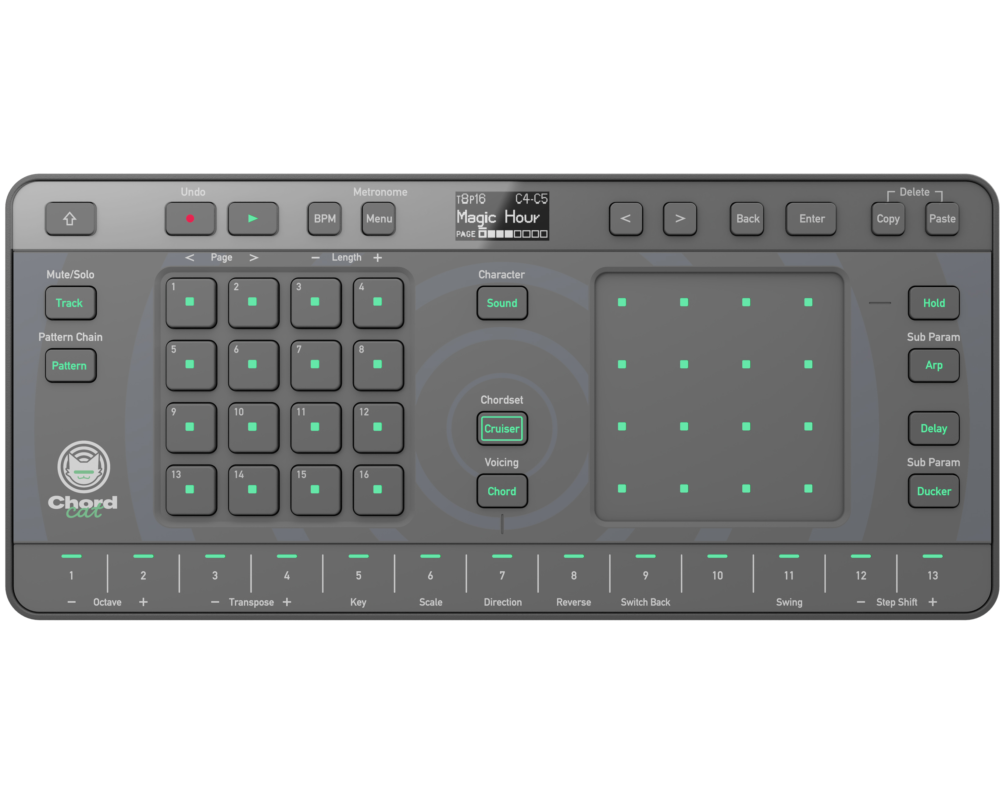 グルーブボックスAlphaTheta TORAIZ Chordcat