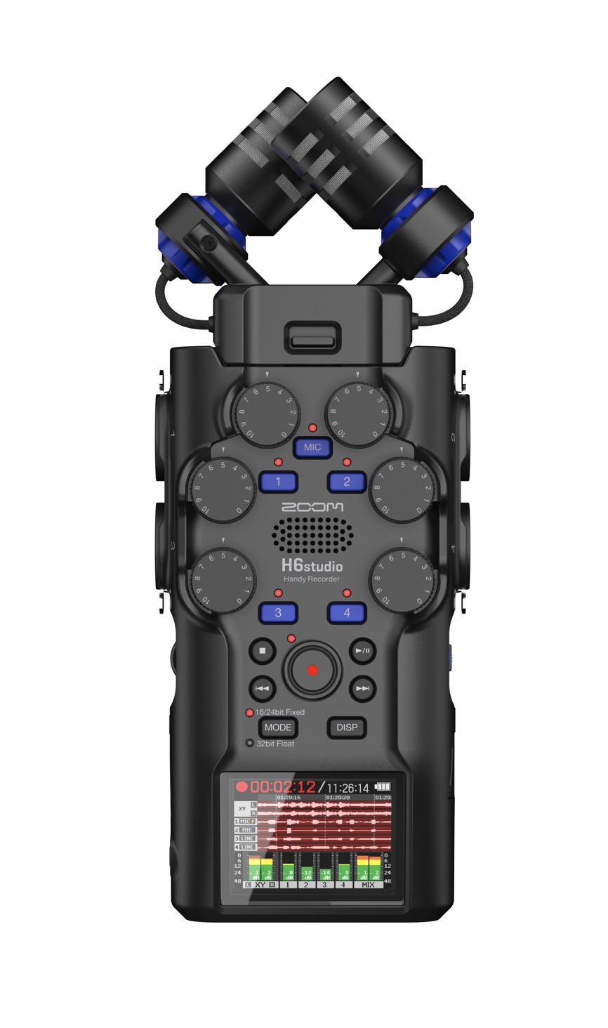 ハンディレコーダーZOOM H6 Studio