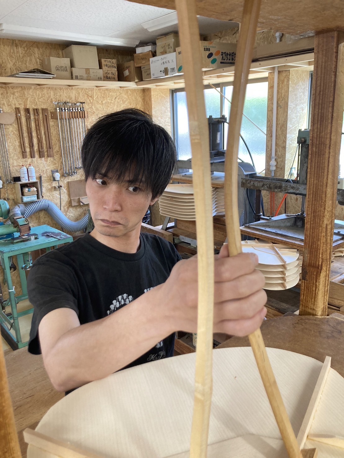 ヤイリギター　職人村田 佑弥氏