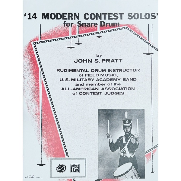 著者:John S. Pratt14 Modern Contest Solos for Snare Drum