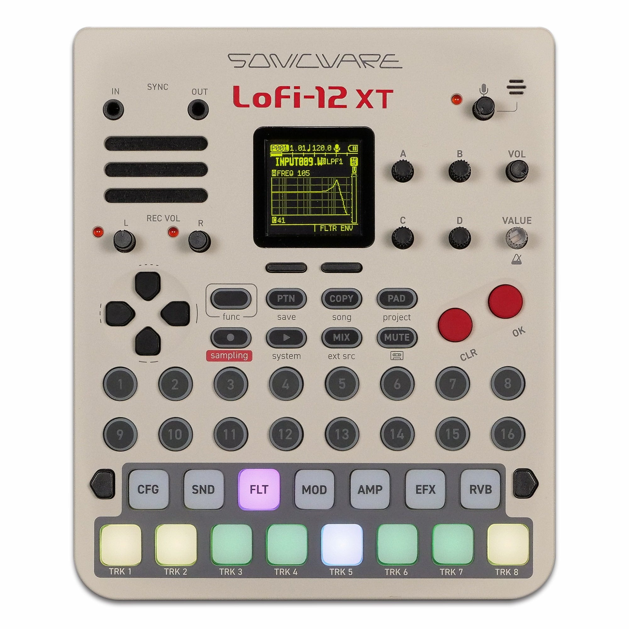 ローレゾ・デジタイズ・サンプラーLofi-12 XT - Limited Retro Color