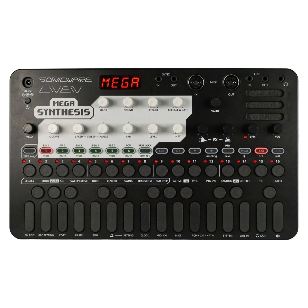 グルーヴボックスSONICWARE LIVEN MEGA SYNTHESIS