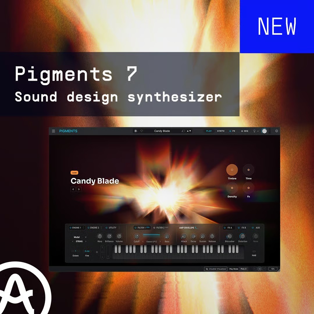 ソフトウェアARTURIA PIGMENTS 7