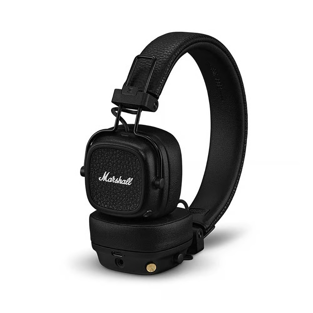 ヘッドホンMarshall Headphones MAJOR V BLACK 第5世代