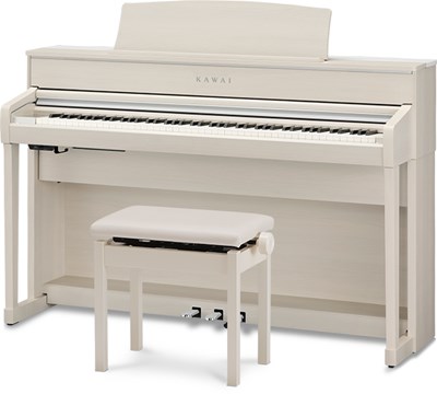 KAWAI（カワイ）電子ピアノ・木製鍵盤CA701A【プレミアムホワイトメープル調仕上げ】）