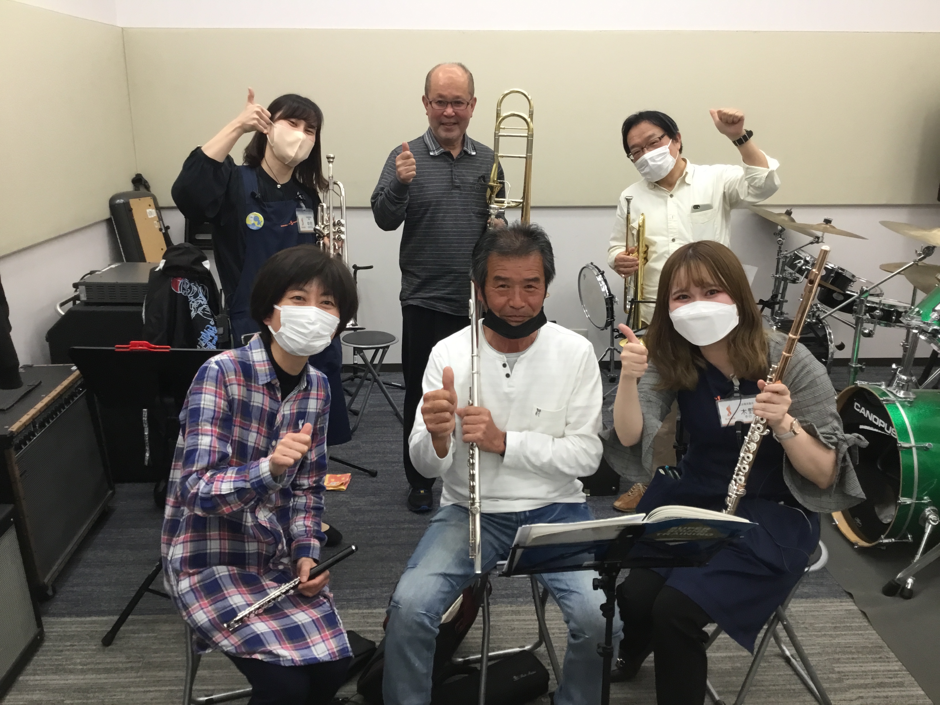こんにちは！茶屋吹奏楽団運営の木野（きの）です。寒さもすっかり過ぎ去り春の訪れを感じる季節となりましたね♪ 茶屋吹奏楽団・通称「ちゃやすい」の3月19日（日）練習レポートをお届けします！ 4名の方にお集まり頂きました！ 今回はいつもご参加いただいている4名+スタッフの木野と中村もお邪魔させて頂きまし […]
