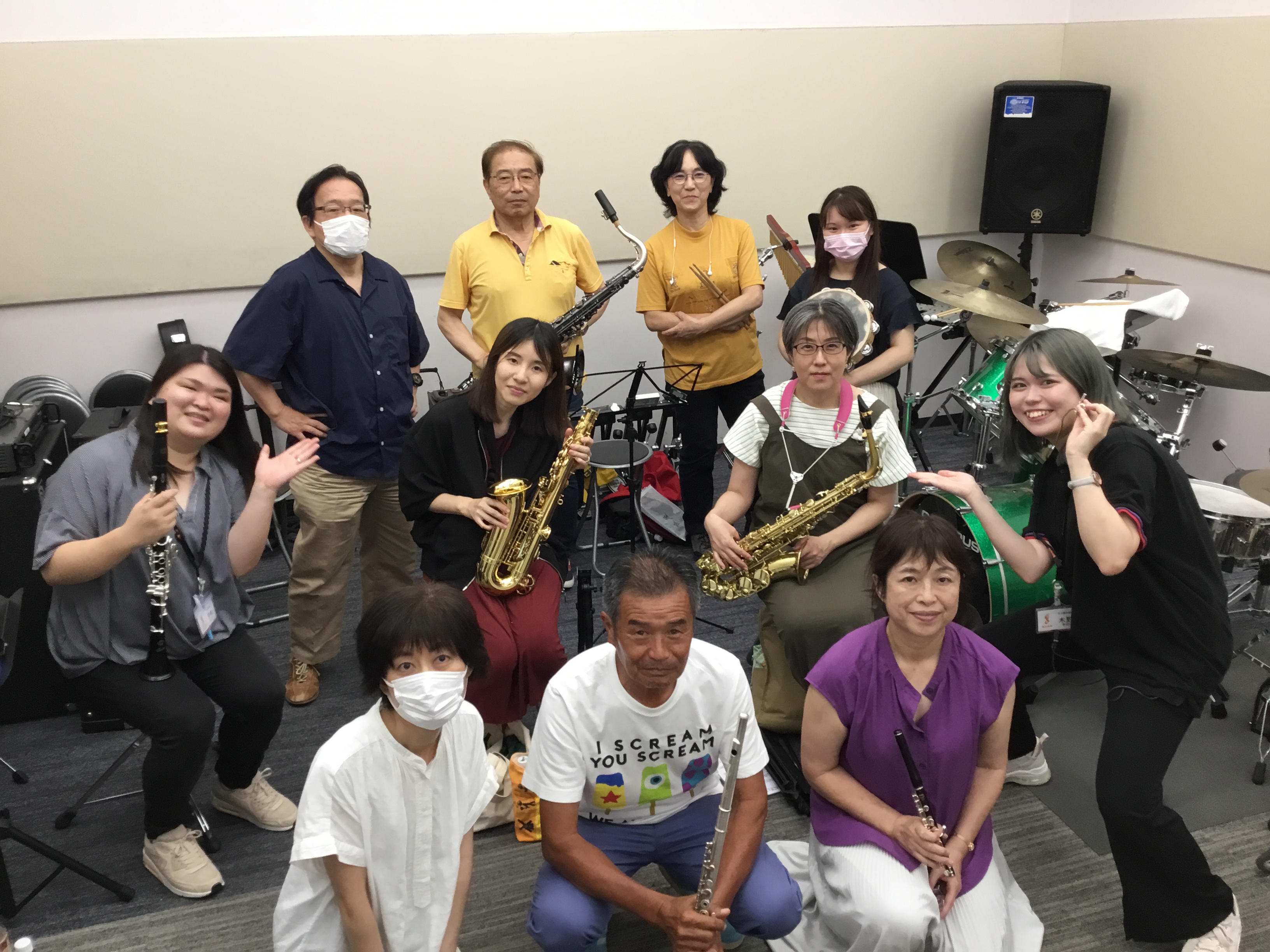 こんにちは！茶屋吹奏楽団運営兼サンバホイッスル担当の木野です。梅雨明けを迎え夏本番となりましたね！皆様楽器の練習後はしっかり水分補給してくださいね！あつあつの中今回も茶屋吹レポートをお送りいたします♪ 7月最終練習日！9名の方にご参加頂きました♪ 練習強化月間 DAY3は9名の方にご参加頂きました。 […]