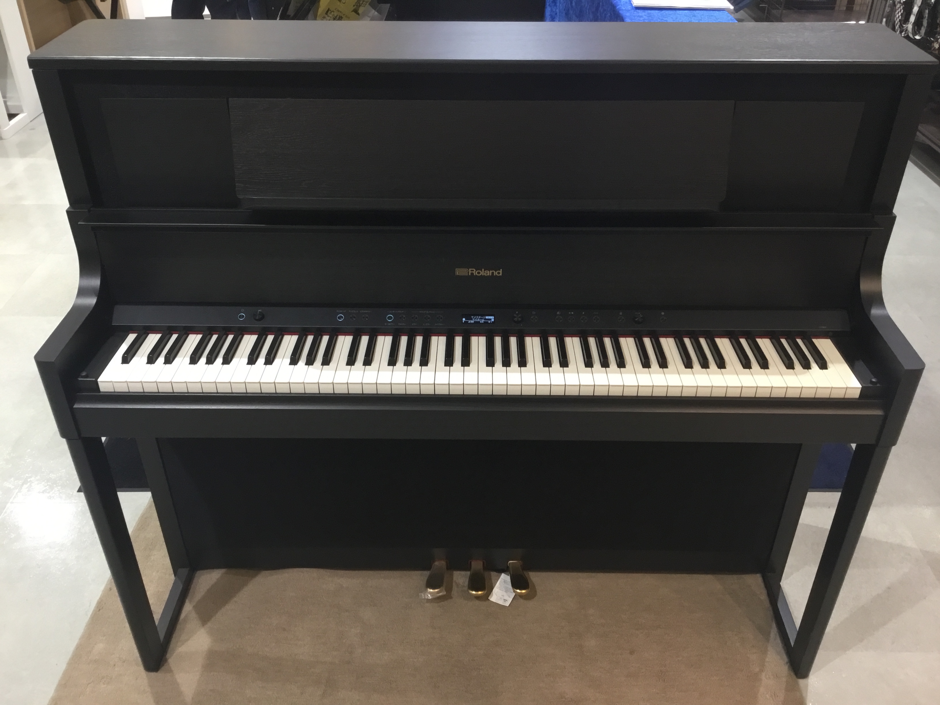 電子ピアノ(木材✕樹脂ハイブリッド鍵盤)Roland/LX708GP