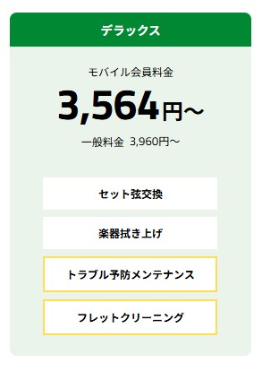 弾き心地に雲泥の差♪トラブル防止もバッチリ!!デラックス弦交換