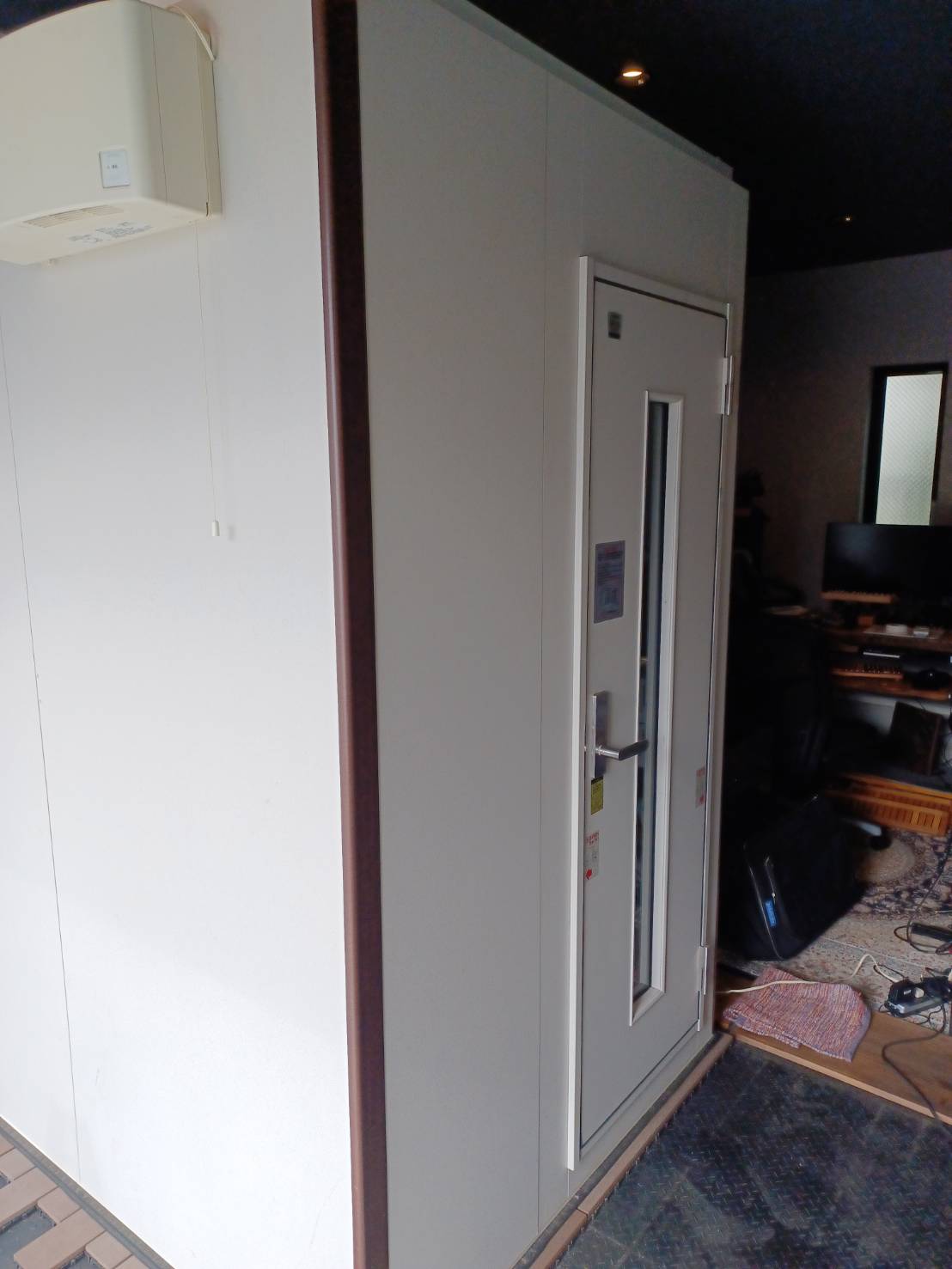 ヤマハ　中古防音室AMCVB12CR