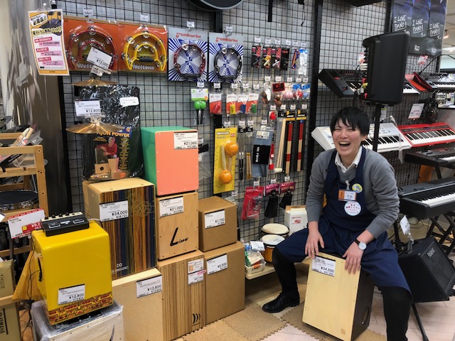 カホンのことなら島村楽器ミ・ナーラ奈良店へ！