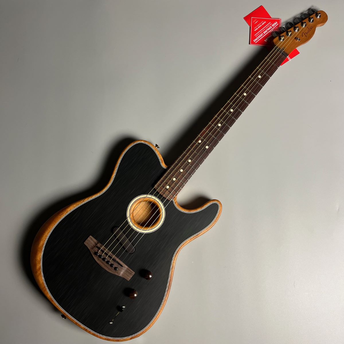 FenderACOUSTASONIC PLAYER TELECASTER BK