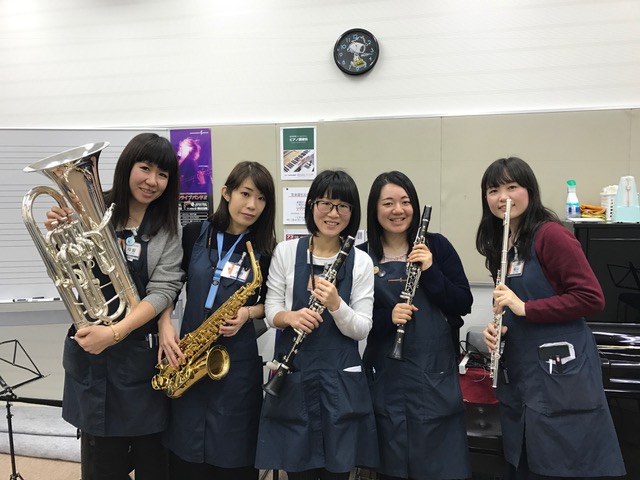 イオンモール成田店　管楽器スタッフ