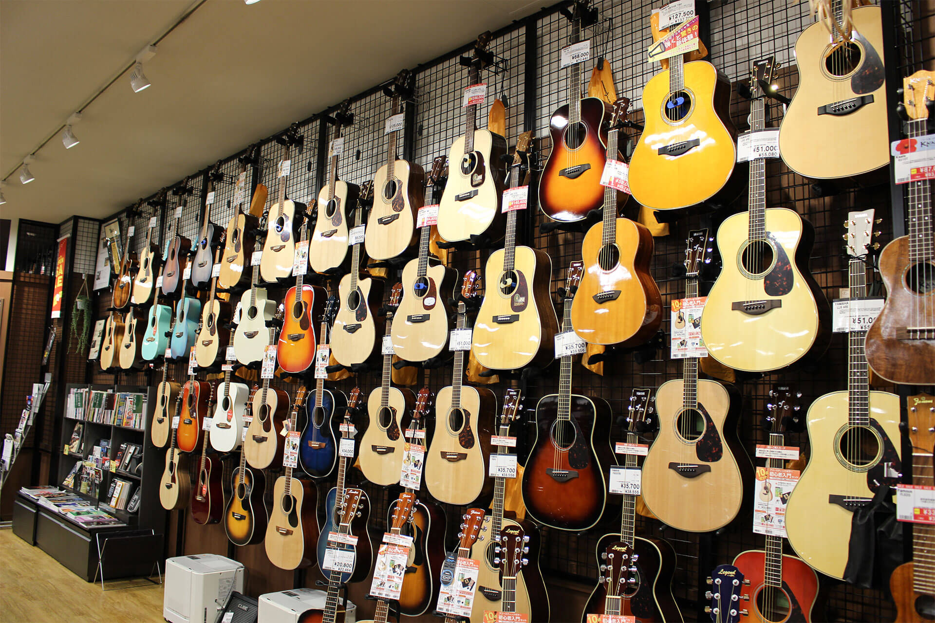 【アコースティックギター】イオンモール成田店のアコースティックギター総合ページ
