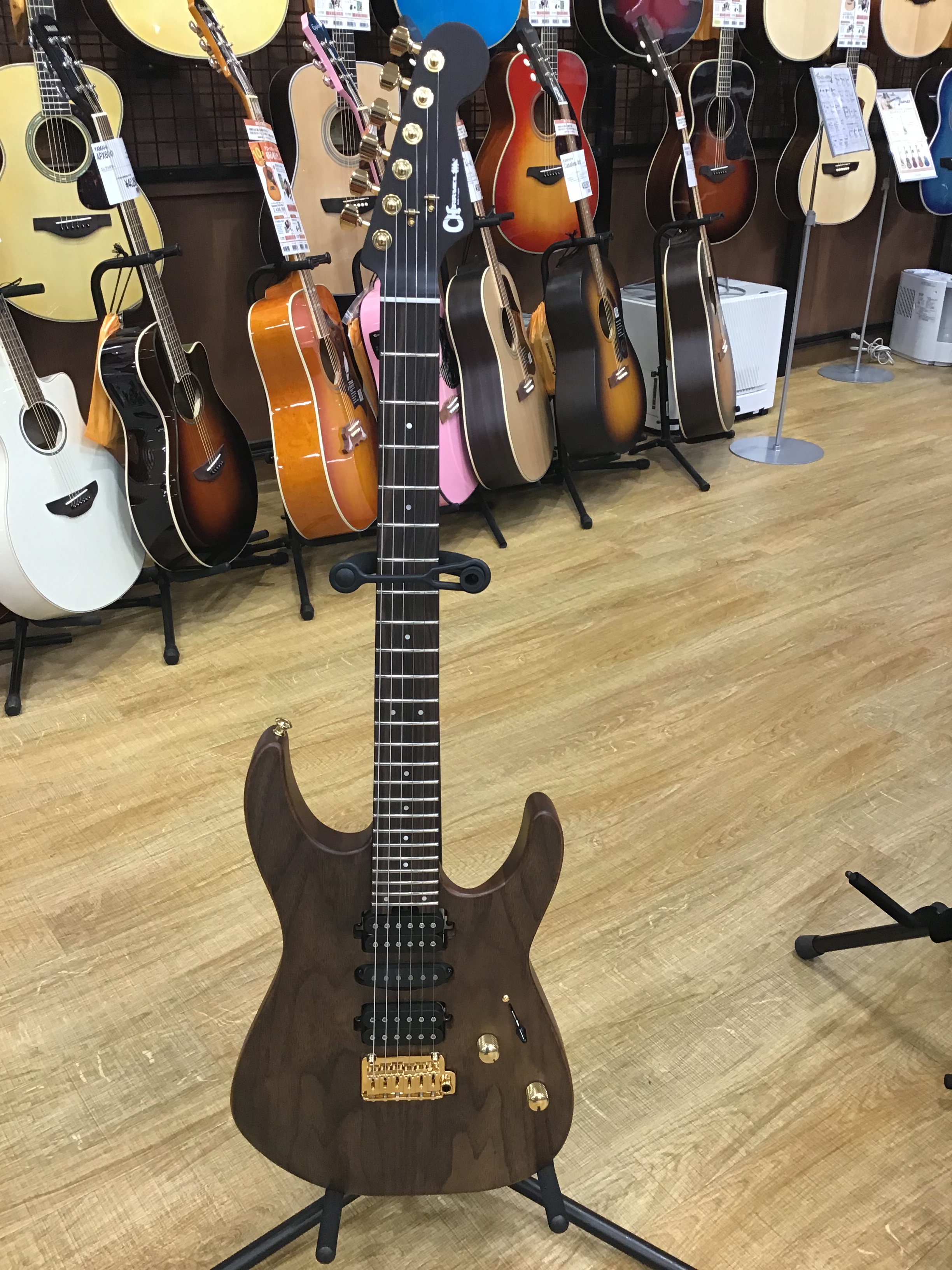 成田イオン店ギター紹介～担当が音出ししてみた～Charvel MJDK24 HSH 2PT MAH/E