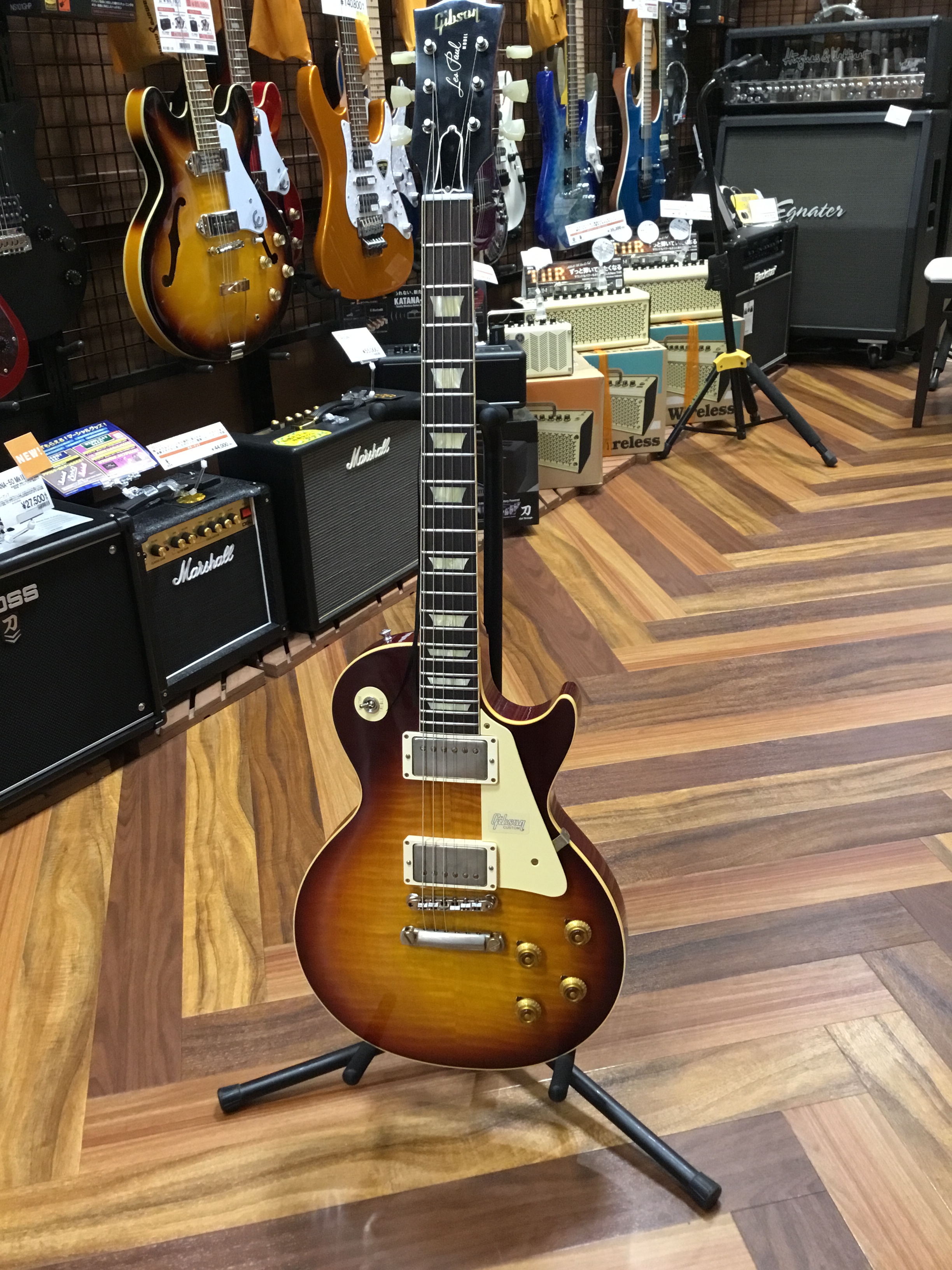 成田イオン店ギター紹介～担当が音出ししてみた～Gibson　60th 1959 LP STD VOS～