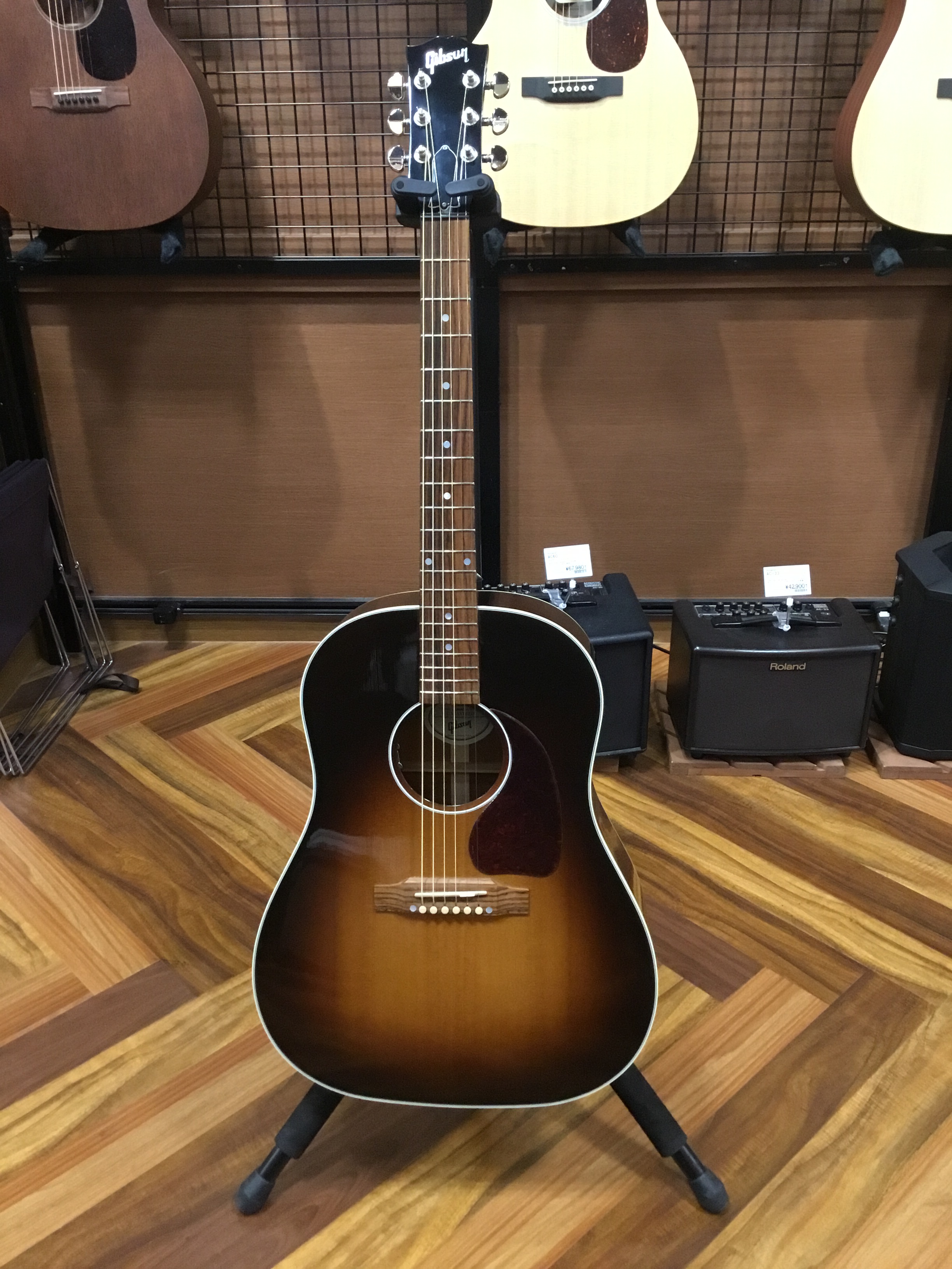 成田イオン店ギター紹介～担当が音出ししてみた～Gibson J-45～