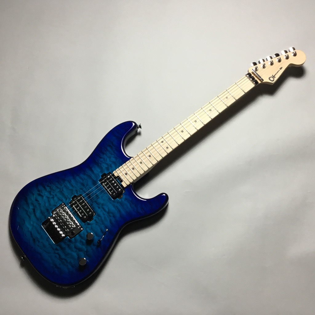 こんにちは！ Charvel　PRO-MOD SAN DIMAS® STYLE 1 HH FR M QMが入荷いたしました！ 鮮やかな青の見た目が非常に格好いいですね！キルトの杢が非常にきれいです！ **PRO-MOD SAN DIMAS® STYLE 1 HH FR M QM スリムなネックが非常 […]