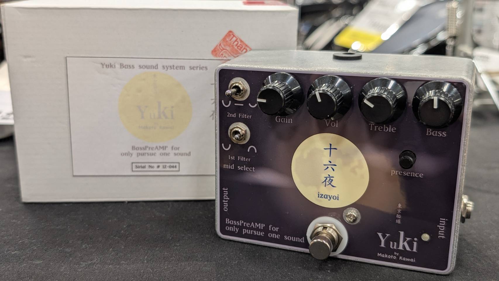 CONTENTSベースプリアンプ　Yuki 十六夜-IZAYOI-この記事を書いた人アクセスベースプリアンプ　Yuki 十六夜-IZAYOI- ・Mid Filterの効き方が絶妙です!1st Filterによりバイパス、カットを選択し音色の方向性が大きく変わります。 バイパス時は重心が低くジューシ […]